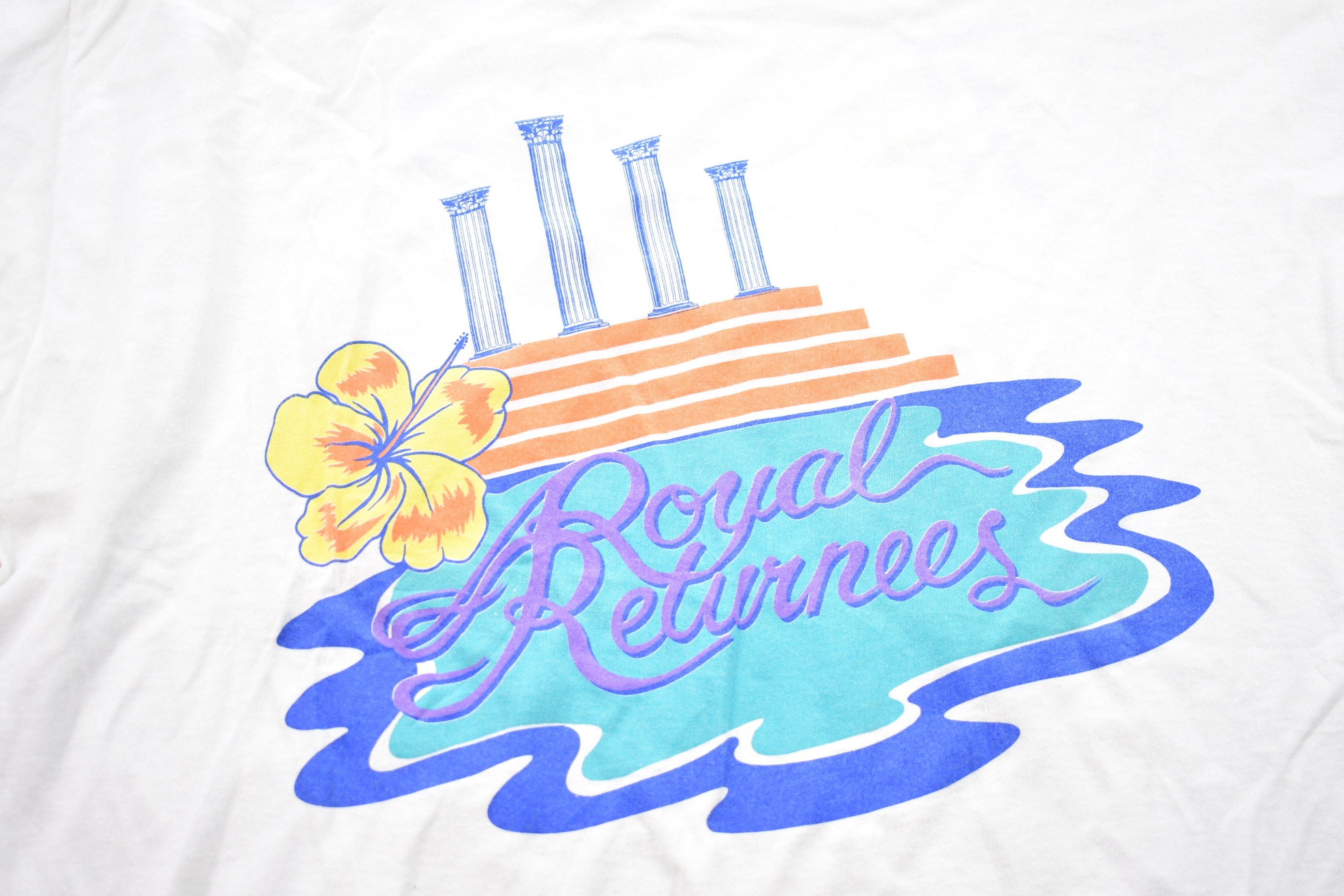 Vintage 1990s Royal Retirees Graphic T-Shirt