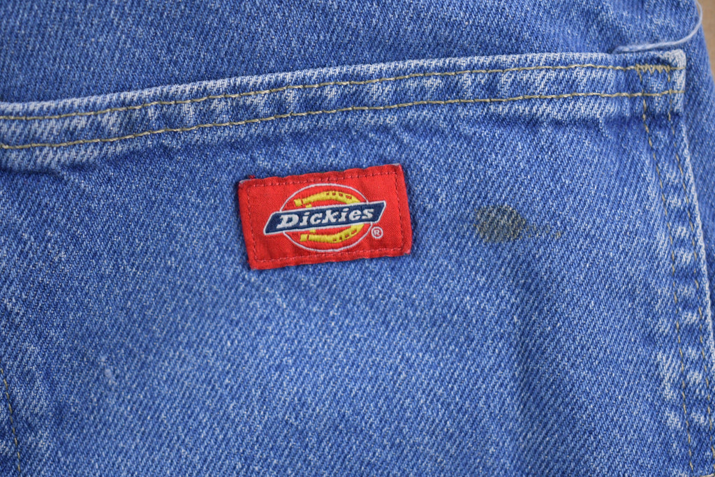 Vintage 1990s Dickies Distressed Denim Carpenter Pants 29 x 31