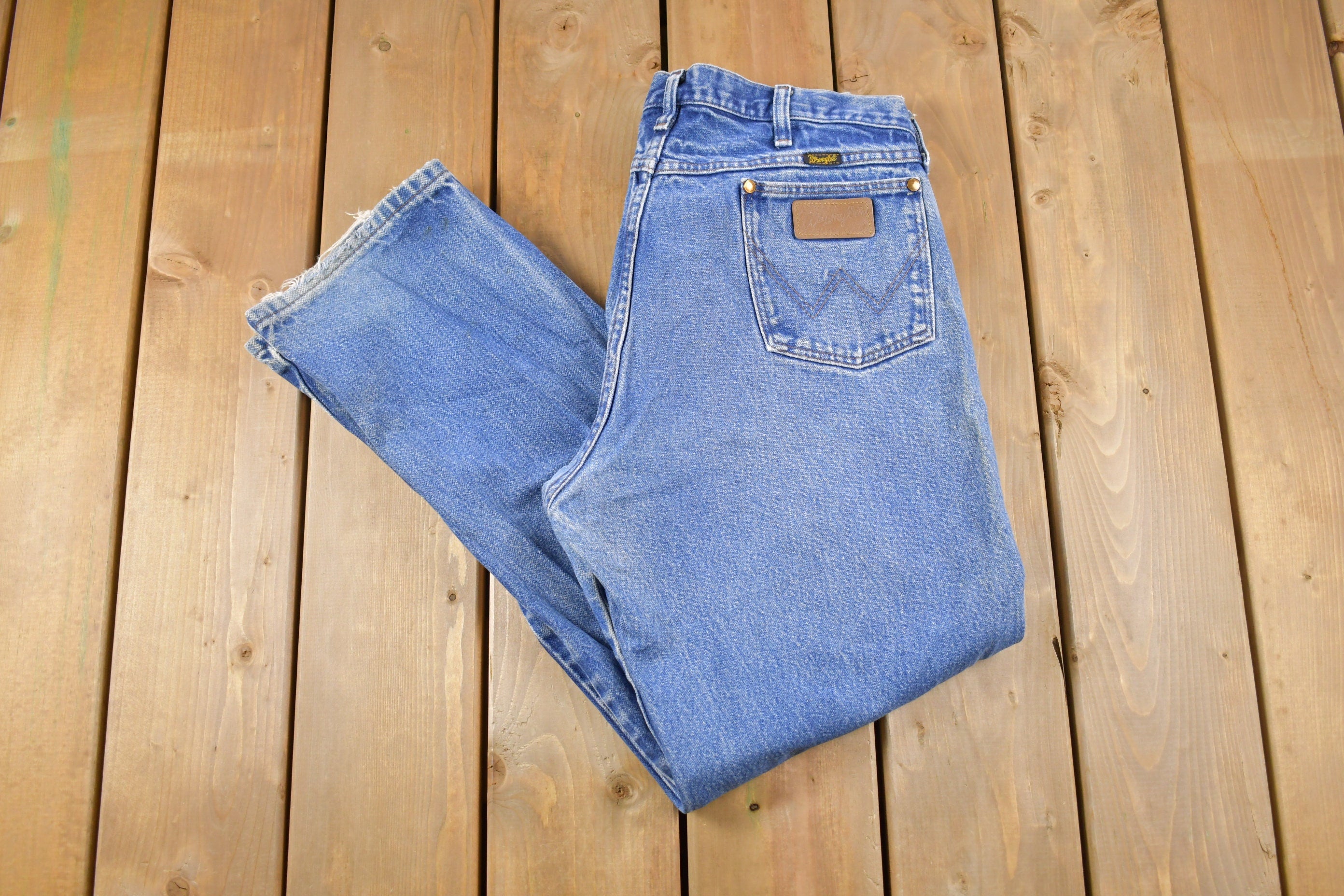Vintage 1990's Wrangler Blue Jeans 33 x 31