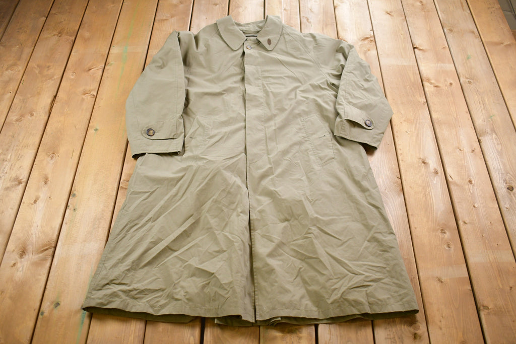 Vintage 1990s Bugatti Nylon Full Length Jacket