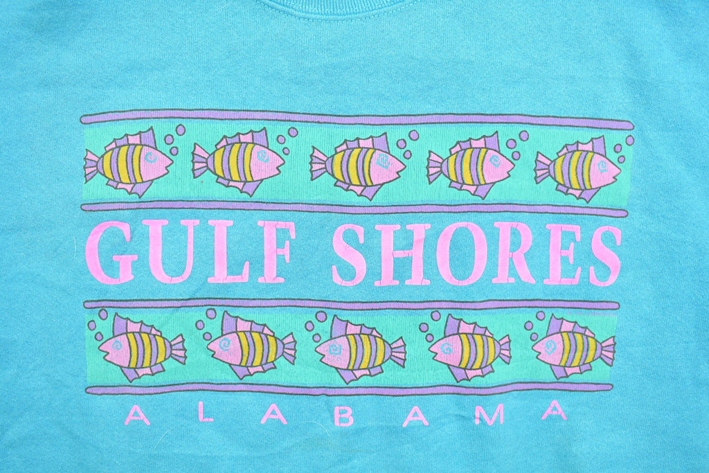 Vintage 1990s Gulf Shores Alabama Crewneck Sweatshirt