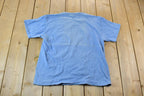 Vintage 1990s I Love Cats Handmade Button Embroidered Single Stitch Graphic T-Shirt  Patchwork Aesthetic Tee