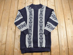 Vintage 1990s Clifton Place Knitted Crewneck Sweater
