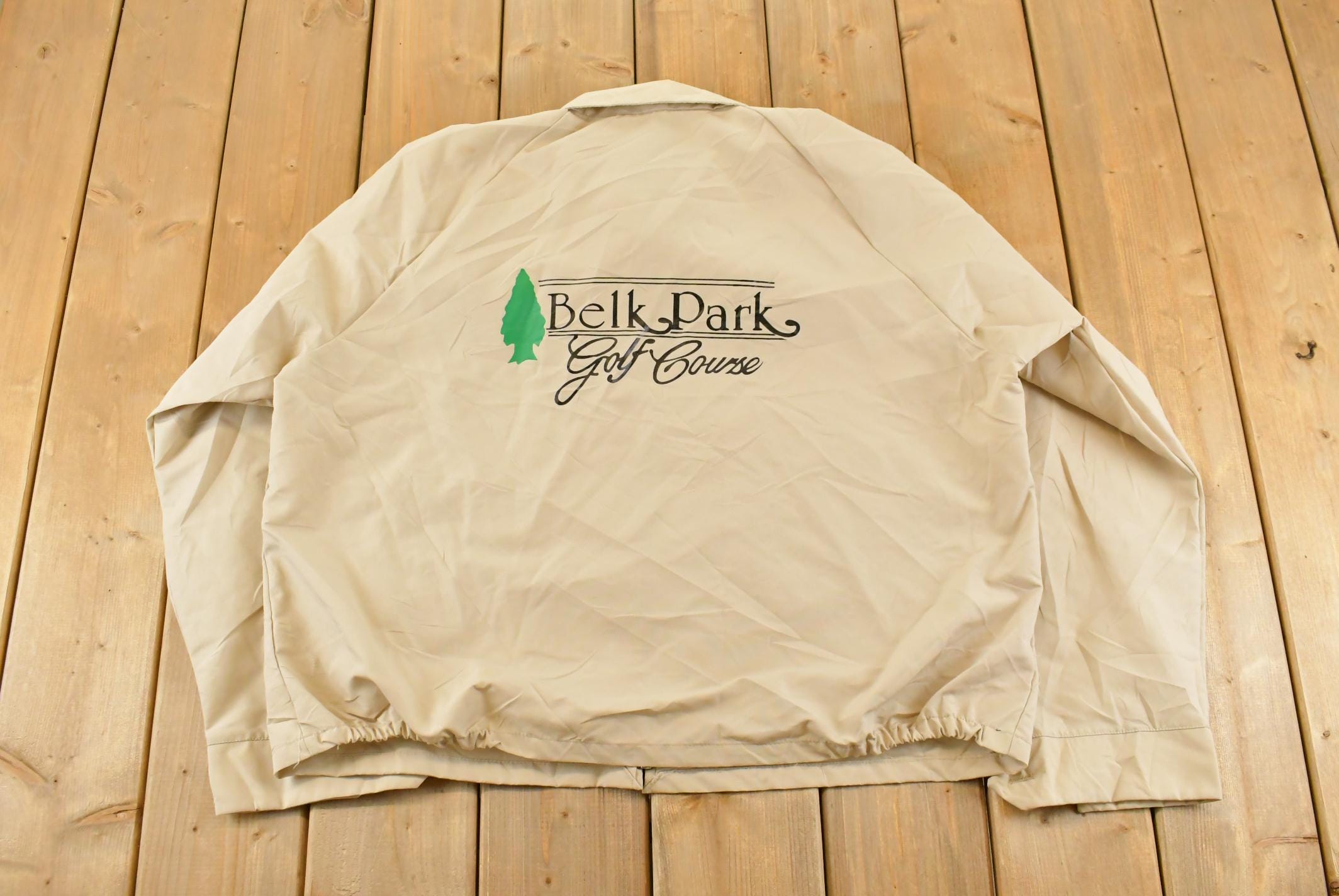 Vintage 1980s Belk Park Golf Course Harrington Jacket Mens XL