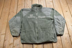 Vintage 1990s Cold Weather Fleece Zip Up Sweater