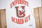 Vintage 1993 Scared Guy University Stanley Desantis Graphic T Shirt