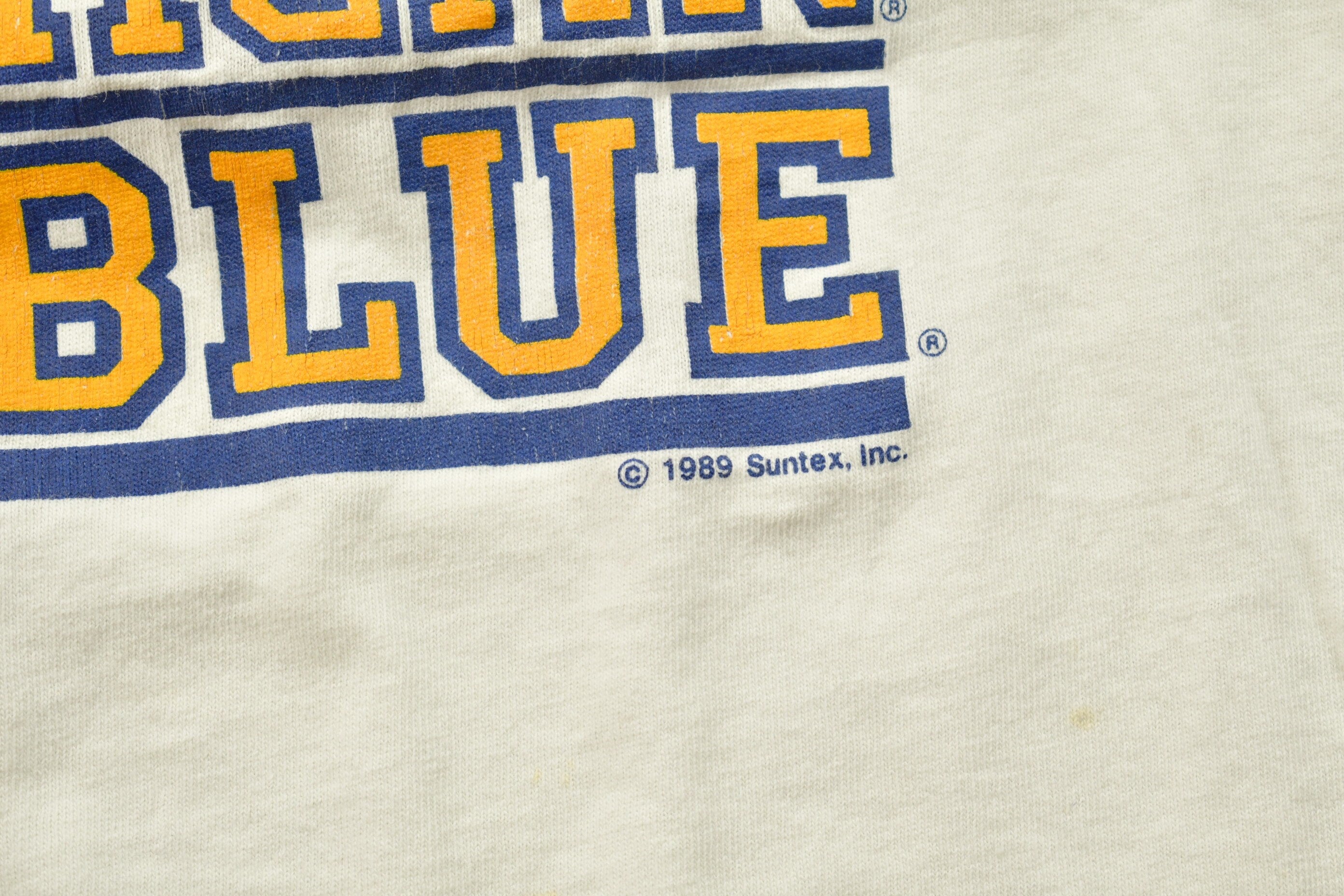 Vintage 1989 University Of Michigan Wolverines Graphic T-Shirt