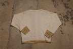 Vintage 1990s 3D Knit Cardigan Sweater