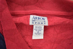 Vintage 1990 Arrow Sport Collared Sweatshirt