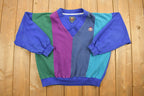 Vintage Chaps Ralph Lauren Colour Block V Neck Sweatshirt 1990's