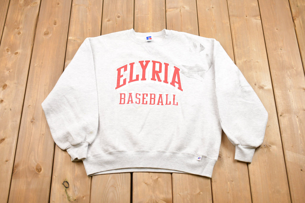Vintage 1990s Elyria Baseball Crewneck Sweatshirt