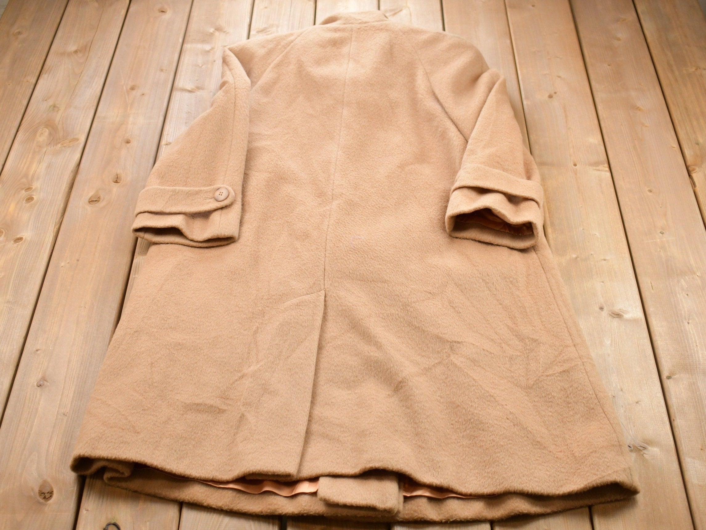 Vintage 1990s Beige Wool Jacket