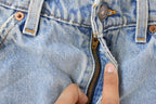 Vintage 1990s Levi's 560 Loose Tapered Denim Jeans Men's 26 x 31 / 90s Levi's / Distressed Sun Faded Jeans