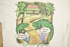Vintage 1997 Budweiser King Of Beers Lizard Graphic T-Shirt