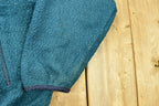 Vintage 1990s LL Bean Deep Pile Fleece Sweater Outdoorsman Full Zip