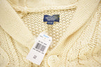 Vintage 1990s Deadstock Retreat Cable Knitted Cardigan Sweater