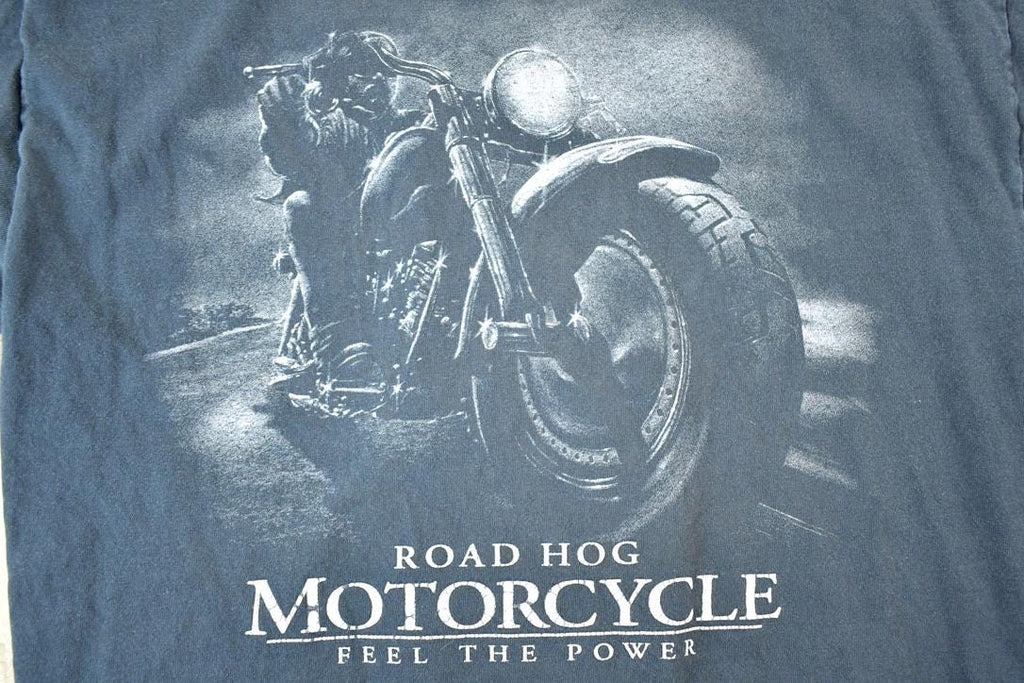 Vintage 1990s Road Hog Motorcycle T-Shirt Mens M