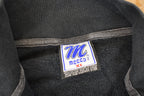 Vintage 1990s Mecca Embroidered Quarter Zip Hip Hop Sweatshirt Mens L