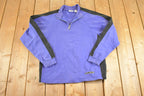 Vintage 1990s Gap Tech Quarter Zip Sweatshirt Mens S