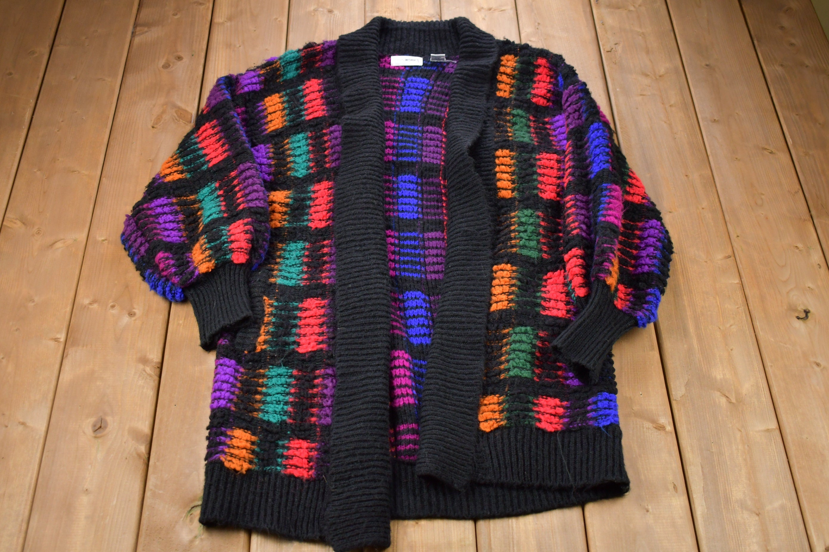 Vintage 1980s Yarnworks Knitted Sweater