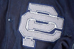 Vintage 1990s Rebels Butwin Champion Leather & Wool Varsity Jacket Made In USA