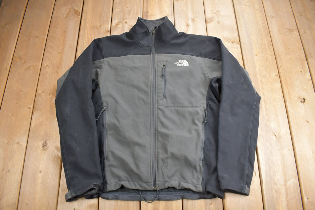Vintage 1990s The North Face Fleece Lined Shell Jacket  Light Ski Jacket  TNF  Streetwear  Athleisure  Hiking  Outdoorsman