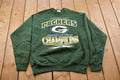 Vintage 1996 Green Bay Packers NFL Champions Crewneck Sweatshirt