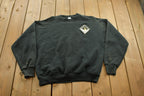 Vintage 1990s Doberman Pinscher Foundation Dog Crewneck  Vintage Sweatshirt  Outdoorsman  Wilderness Sweatshirt  Hunting  Dog Theme