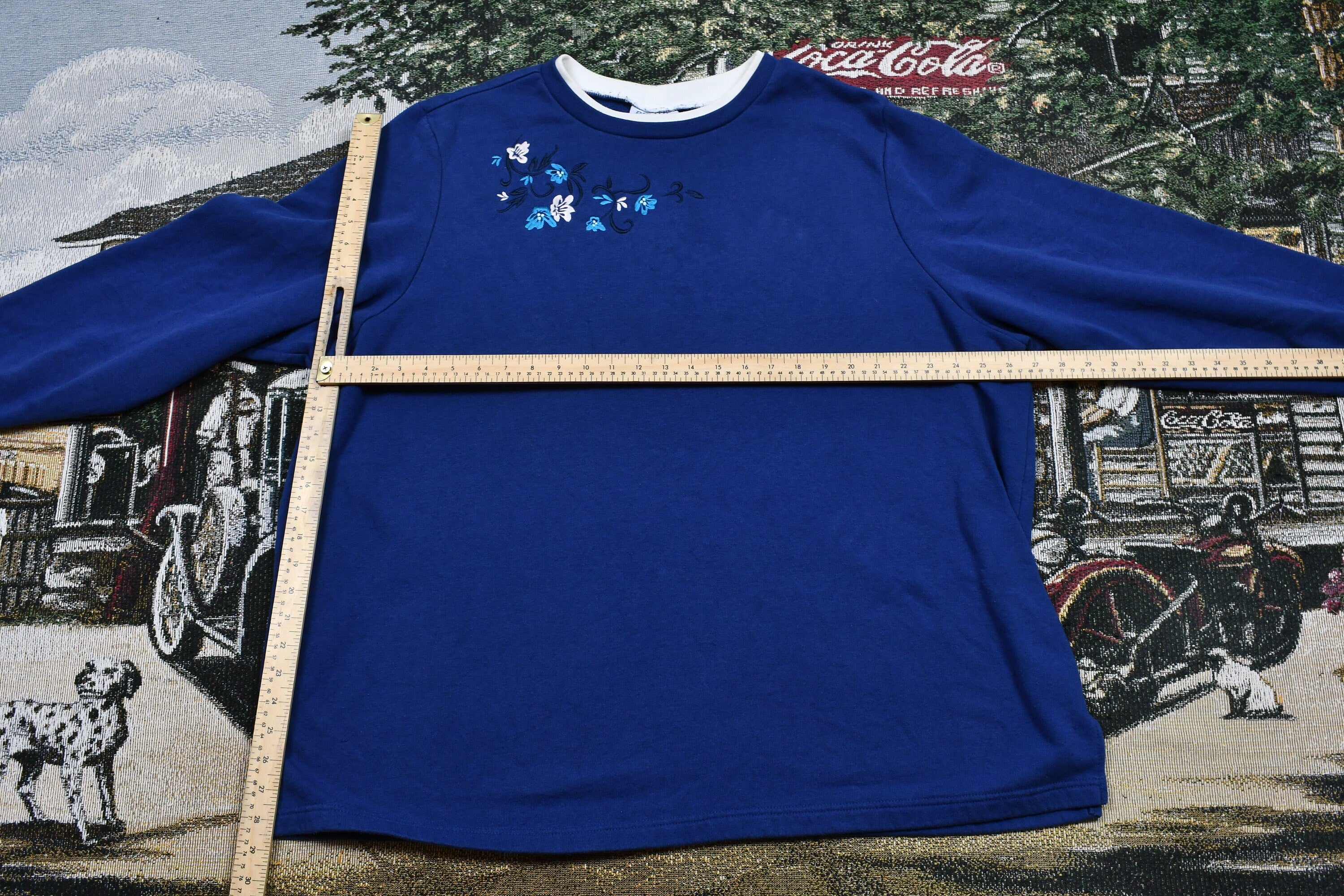 Vintage 1990s Blair Apparel Embroidered Crewneck