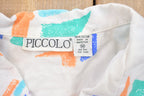 Vintage 1990s Piccolo Boats Button Up Shirt
