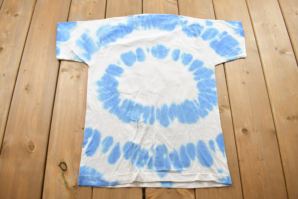 Vintage 1990s Tweety Bird American Flag Tie Dye Graphic T-Shirt
