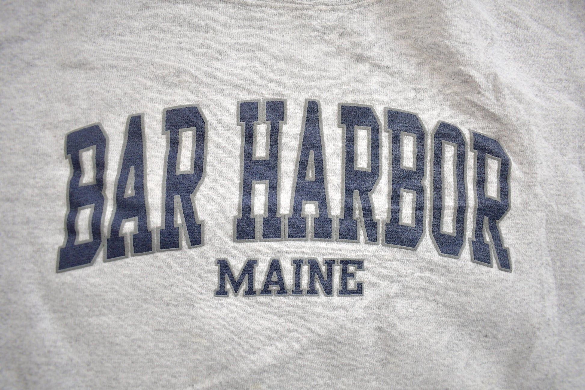 Vintage 1990s Bar Harbor Lee Premium Souvenir Crewneck Sweatshirt Made In USA