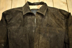Vintage 1990s Serge Platini Suede Leather Jacket