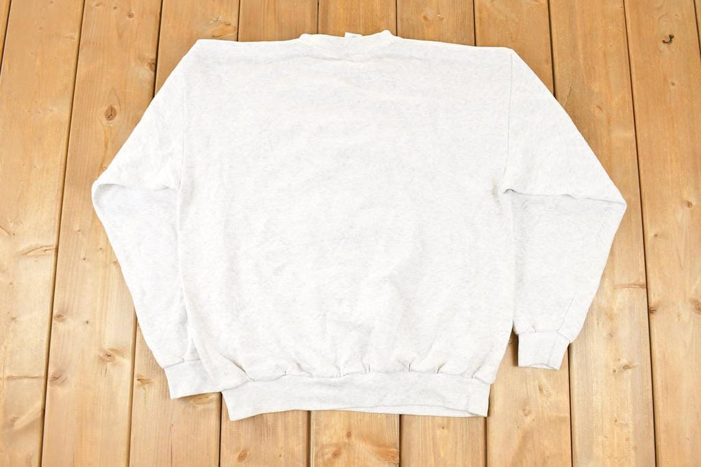 Vintage 1990s Lisbon North Dakota Crewneck Sweatshirt Men's L