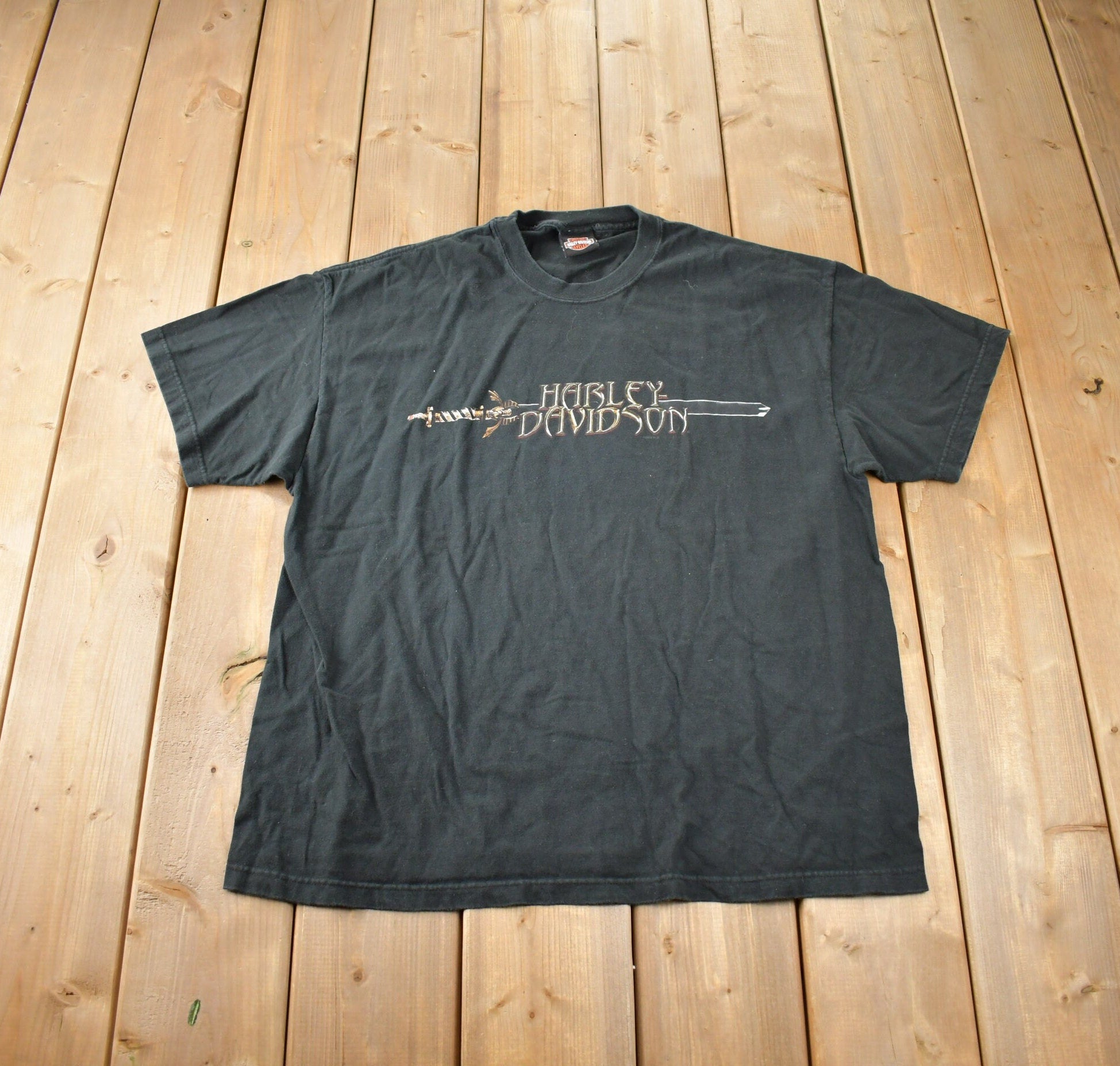 Vintage 2003 Harley Davidson Kona Hawaii Graphic Tee Made In USA Size XL