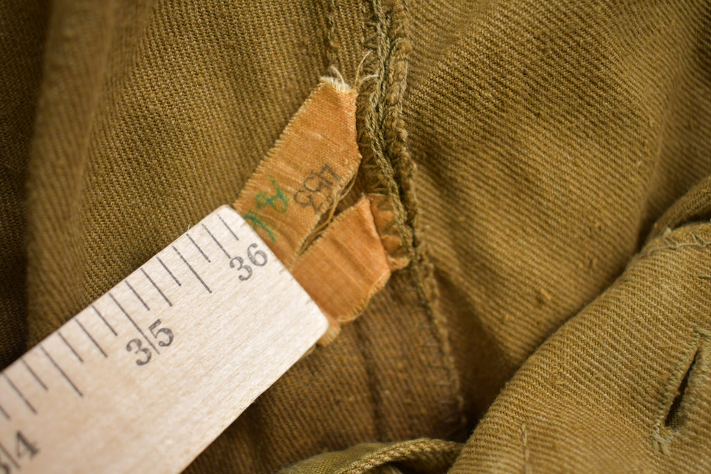 Vintage 1990s Military Brown Cargo Pants Size 32 x 26