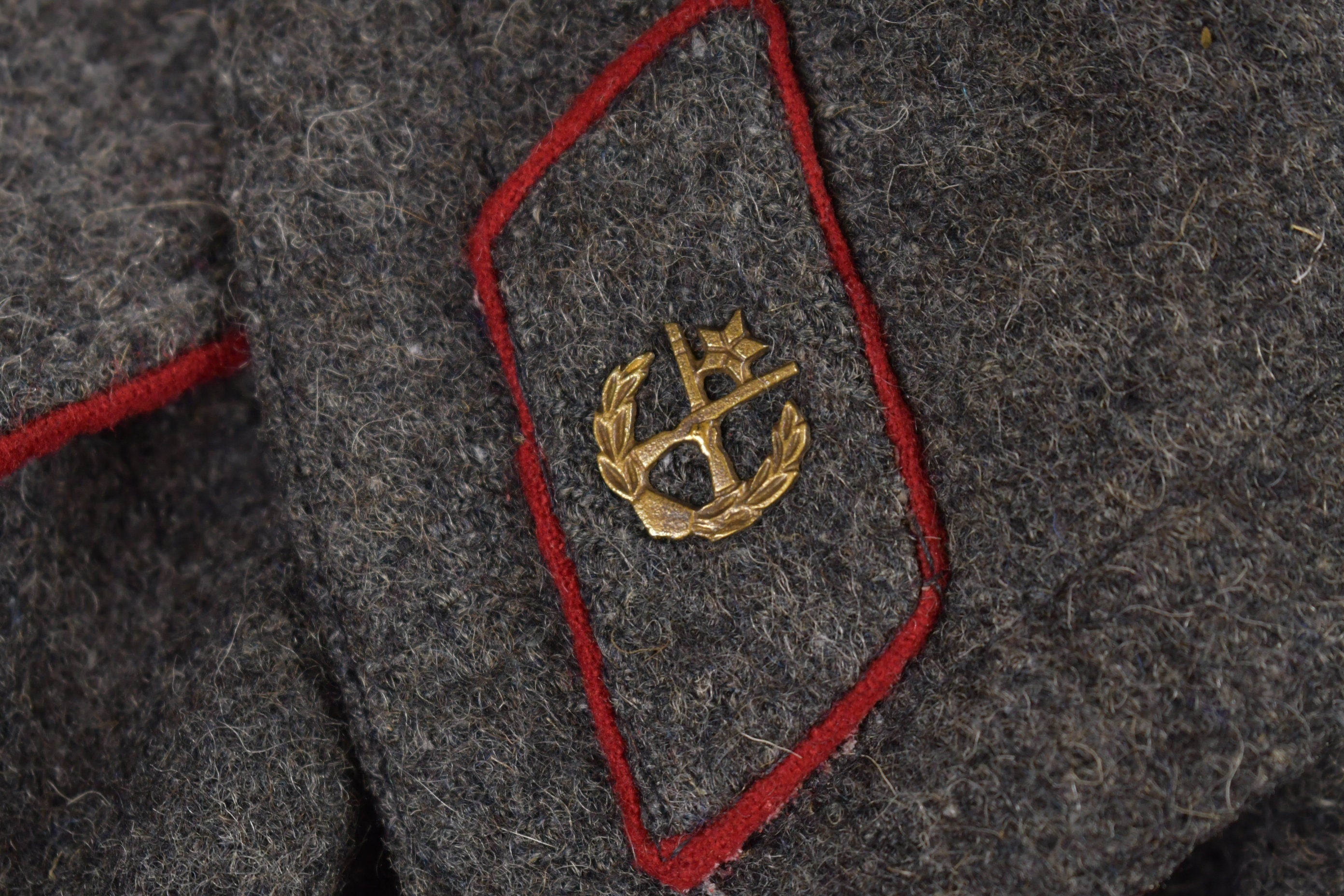 Vintage 1950s Military 100% Wool Jacket