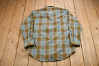 Vintage 1990s Pendleton Trail Shirt Elbow Patches Button Up Shirt
