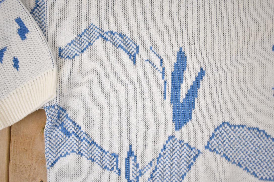 Vintage 1990s Boothbay Knit Crewneck Sweater Women's XL