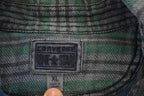 Vintage 1990s Converse One Star Plaid Button Up Shirt Men's L / 90's Rugged Polo