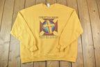 Vintage 1990s Christian Biker Ride By Faith Crewneck Sweatshirt