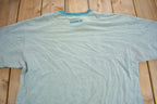 Vintage 1990s Nike Mini Swoosh Heavy Weight Turbo Green T-Shirt