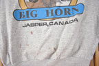 Vintage 1990s Rocky Mountain Wildlife Jasper Alberta Souvenir Crewneck Sweatshirt