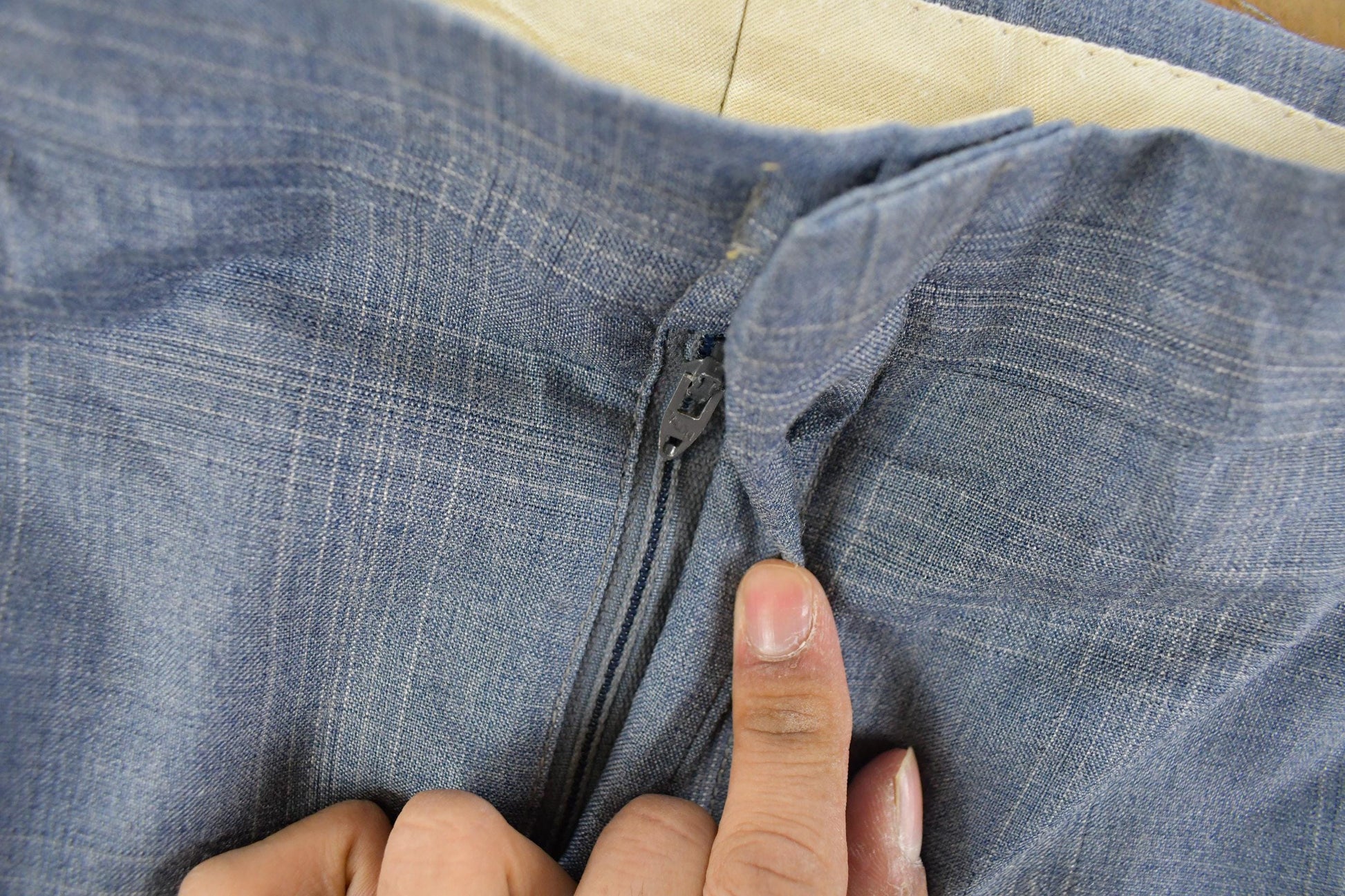 Vintage 1970s Preppy Dress Pants Trousers Men's 34 x 30