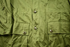 Vintage 1990s Military Button Up Overcoat
