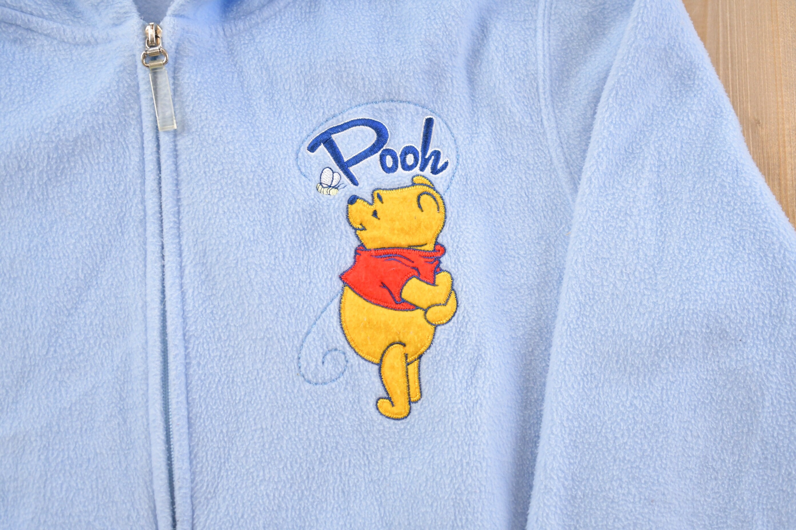 Vintage 1990s Disney Winnie The Pooh Disney Fleece Hoodie