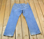 Vintage 1990s Levi's 560 Red Tab Denim Jeans Size 36 x 29 / Blue / Light Wash / Vintage Denim / Made In USA / 90s Levi's / Straight Leg