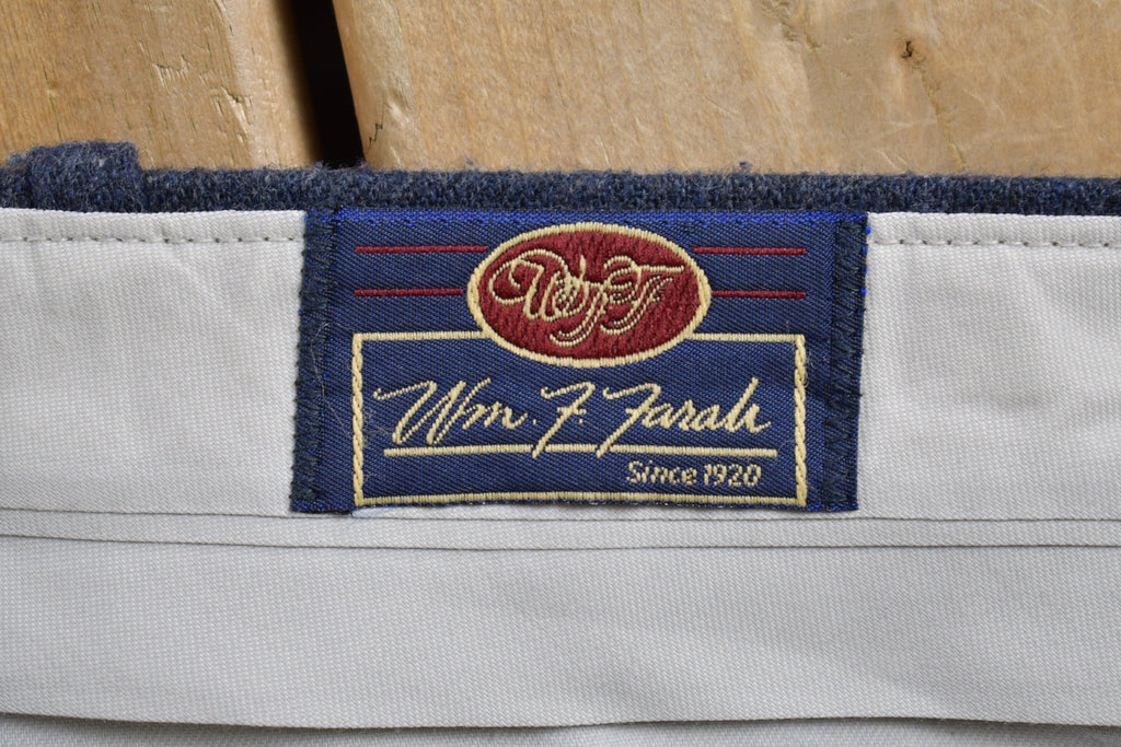 Vintage 1980's Pleated Trousers 36 x 30