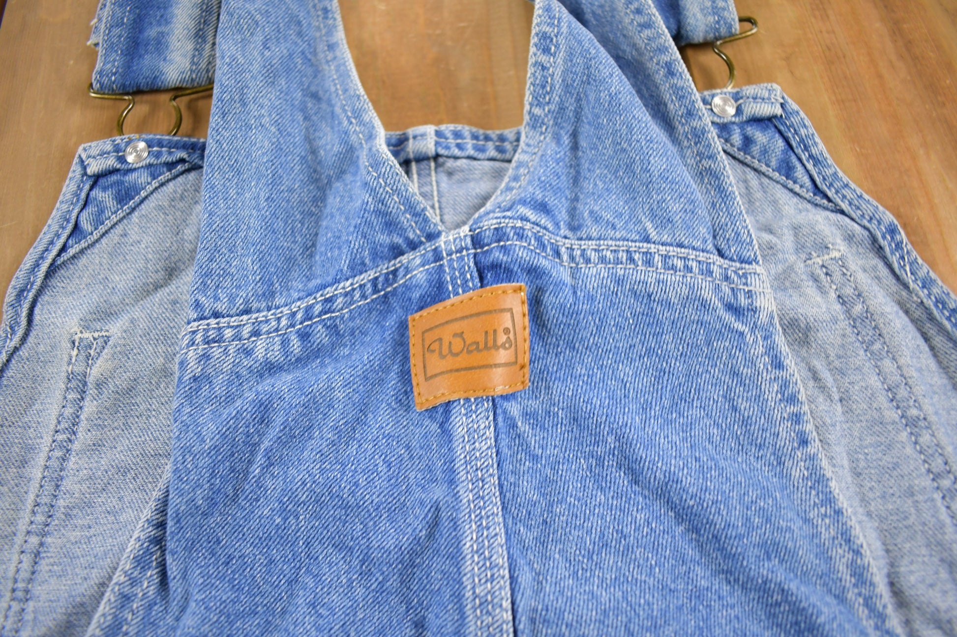 Vintage 1990s Walls Denim Jean Overalls Size 40 x 28