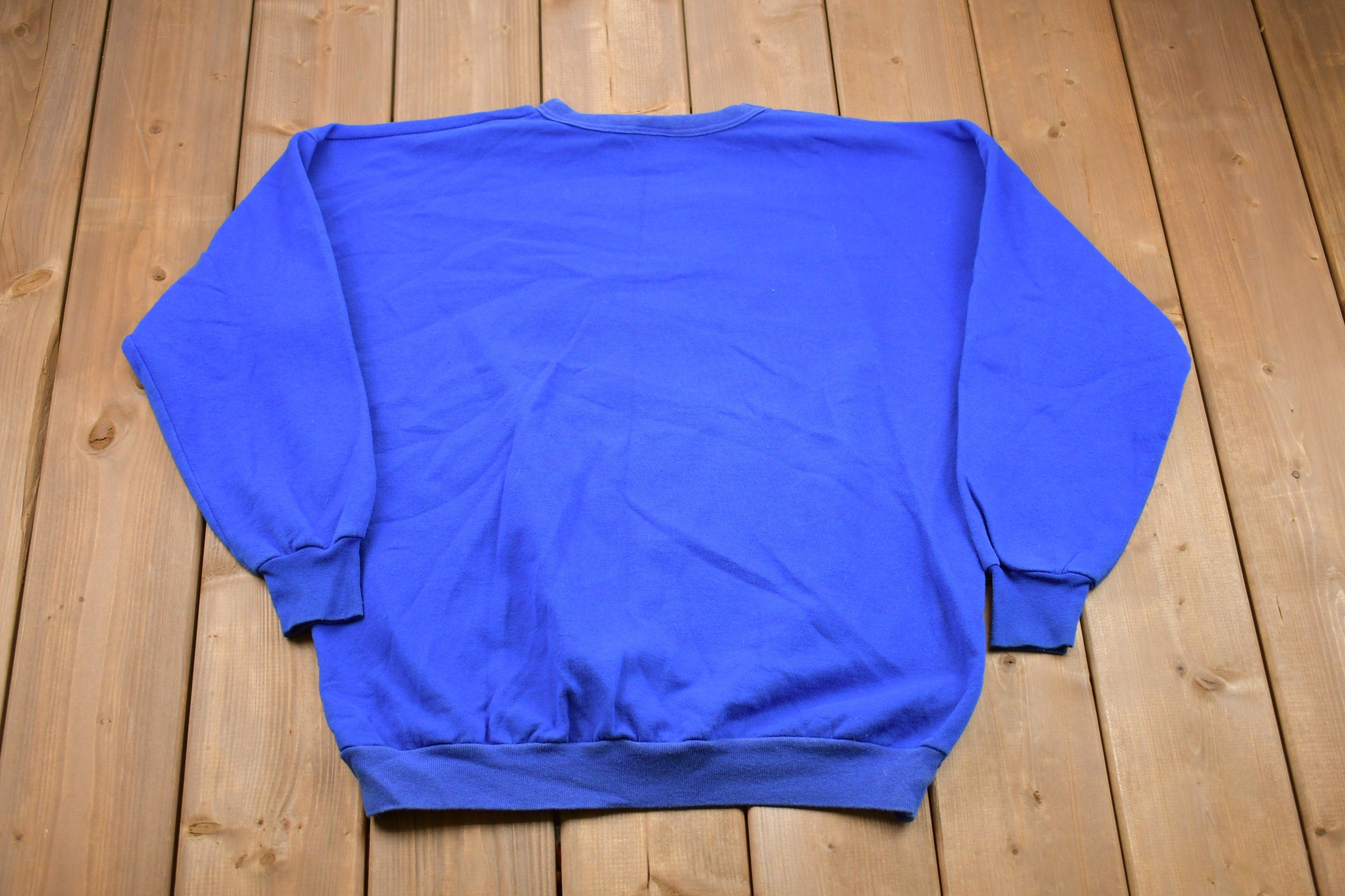 Vintage 1990s Floral Made In Canada Crewneck Sweatshirt